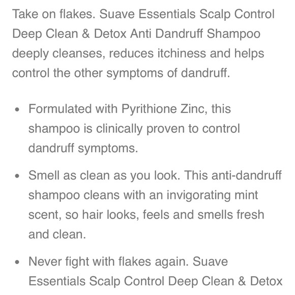 NWT Suave Scalp Anti-dandruff Bundle of 4 bottles - Picture 3 of 3